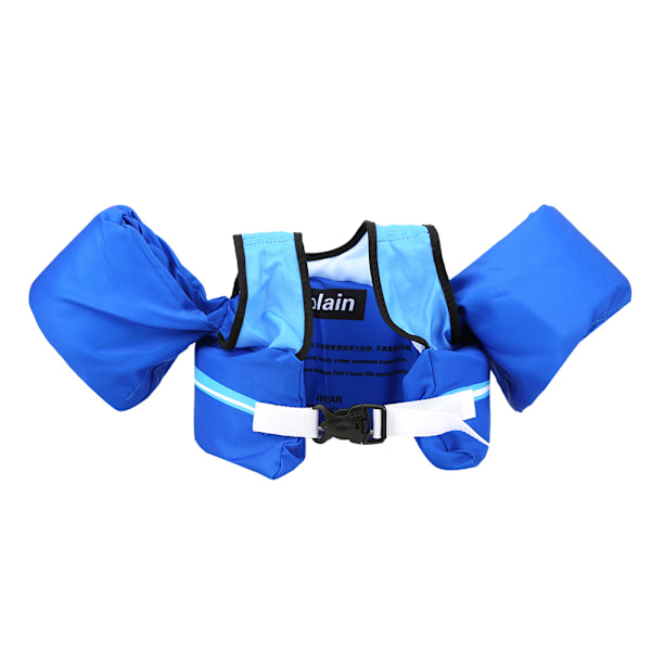 Children Swimming Arm Ring Life Vest Floats Kid Safety Sleeves Armlets with Cute Patterndark blue