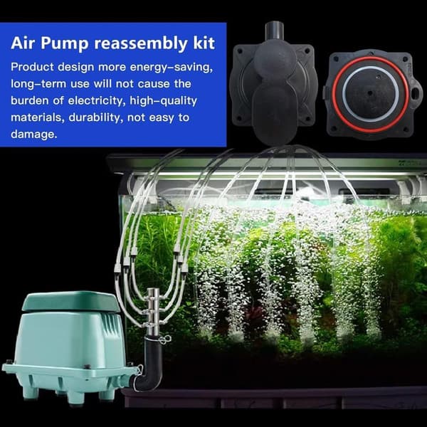 Luftpumpmembran reparationssats för Hiblow HP-80 och HP-60 membran