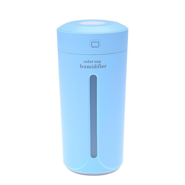 Bærbar USB LED Ultralyd Hjemmekontor Bil Luftfukter Luftdiffuser Renere Atomizer