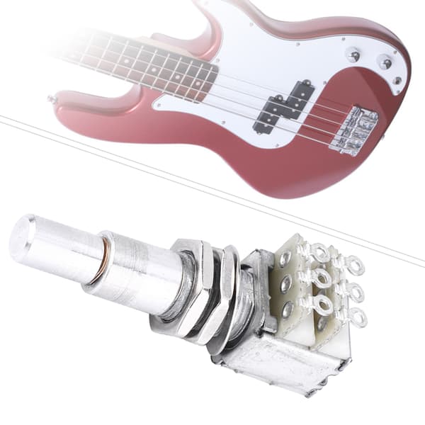 Baspotentiometer Høj Kvalitet Metal B100K Musikinstrument Tilbehør