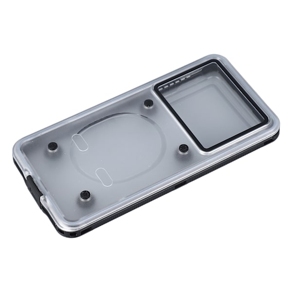 Vattentätt telefonfodral med snöre, mobiltelefonfodral för iPhone 14 13 12 11 Pro Max för iPhone Xs Xr 8Plus Svart