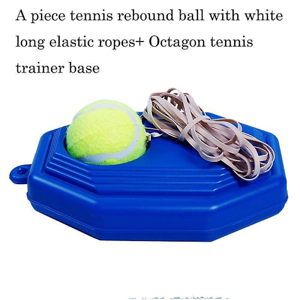 Tennis Træningskit med Base og Reb til Baneøvelse