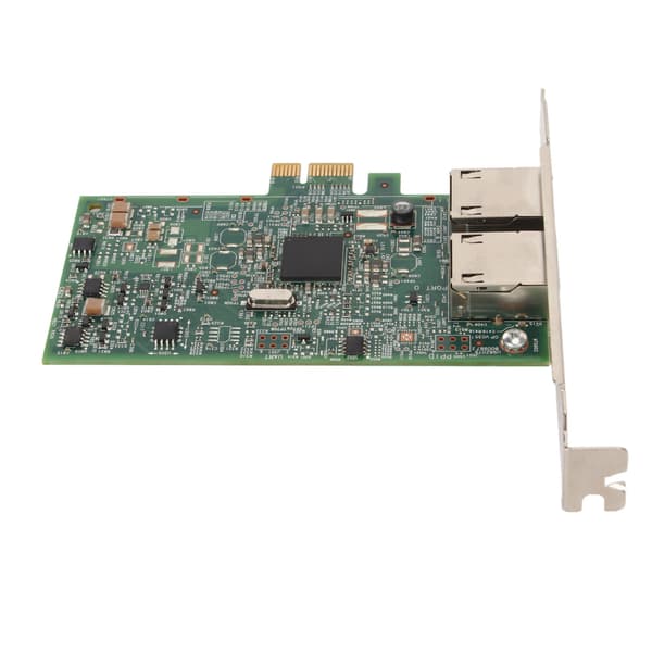 PCIe netværkskort BCM5720-chip 5GT/s 10/100/1000Mbps 2 RJ45 Gigabit serveradapter til Win Server 2008