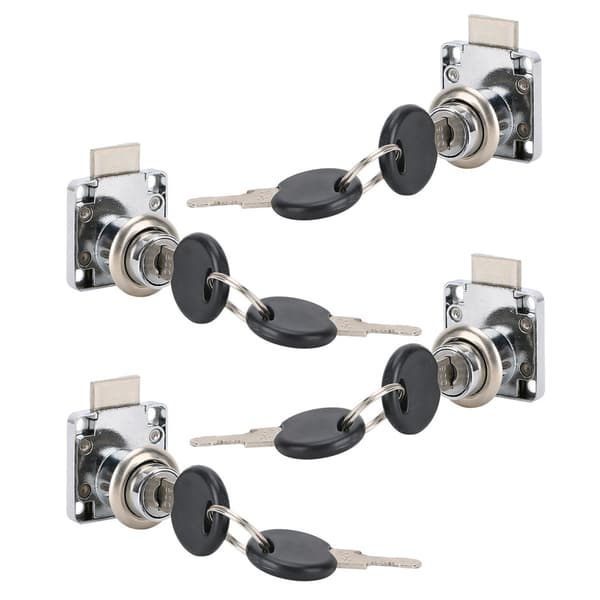 Kontorbordskuffe Lås Brevkasse Skab Smykkeskrin Lås Nøgle Tilbehørssæt