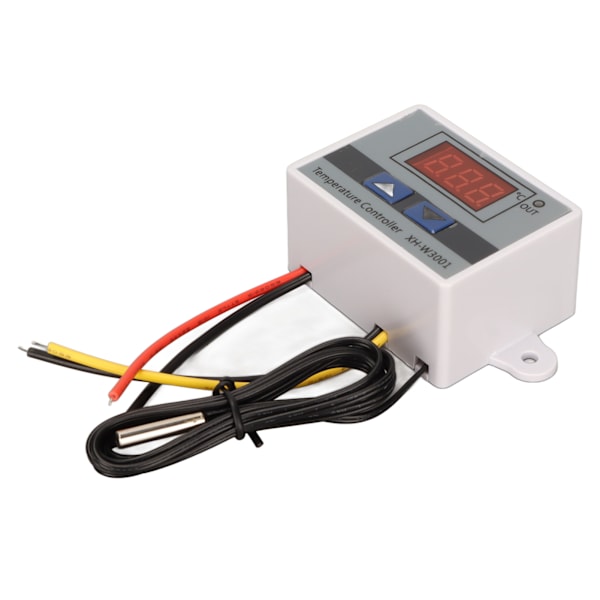 Digital LED-temperaturkontrollmodul med vattentät, programmerbar temperaturregulator