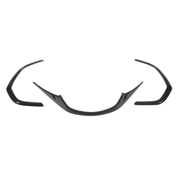 Midtkonsoll Dashbordpanel Trim Karbonfiberfarge Erstatning for Corvette C7 2014-2019