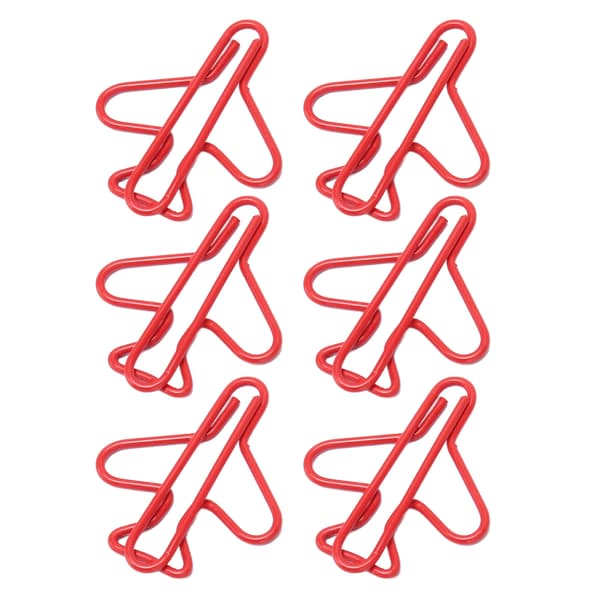 100 stk. flyformede binders, rustforebyggende pletteringsprosess, søte binders for scrapbooking, kortlaging, rød