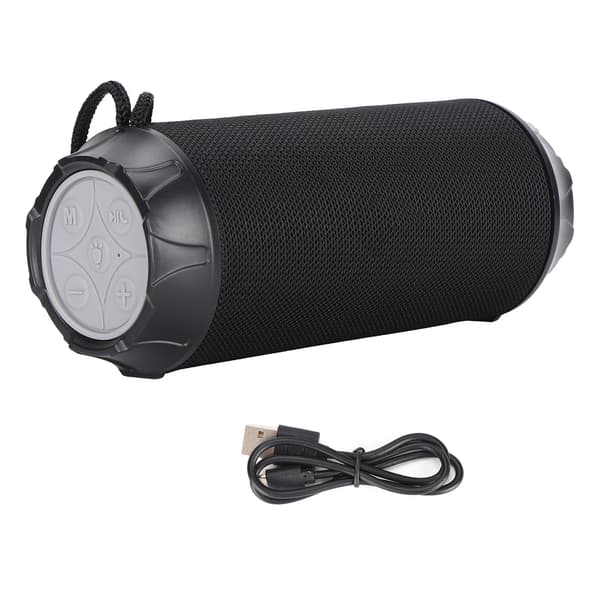 AK‑115S langaton Bluetooth-kaiutin LED-taskulampulla, FM-kannettava langaton kaiutin