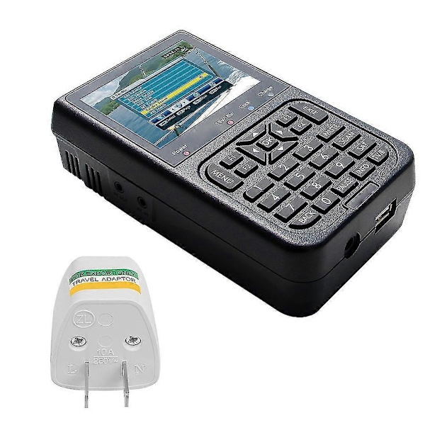 Praktisk Digital Signalfinner 3.5\" LCD-skjerm Dvb-s Fta Mottaker For Visning
