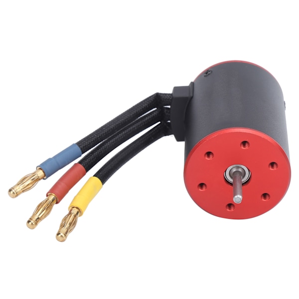 RC 3650 5200KV 4-napainen vedenpitävä harjaton moottori 4 mm banaaniliittimellä 1/10 RC-auton päivitysosiin