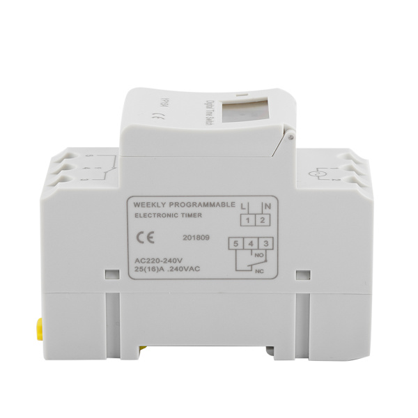 16A Digital LCD Strömtimer Programmerbart Relä Tidsbrytare (AC220V)