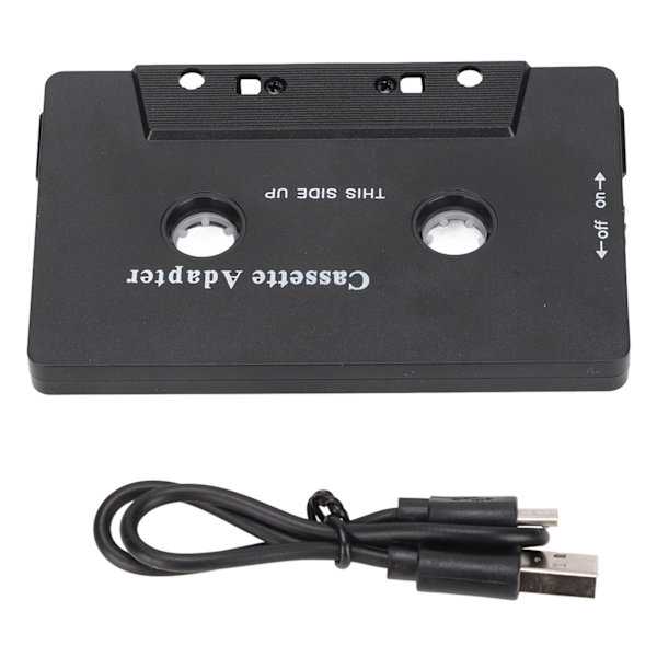 Bluetooth-kassettadapter Støyreduksjon Stereo High Fidelity Tape Aux-mottaker for bilnettbrett