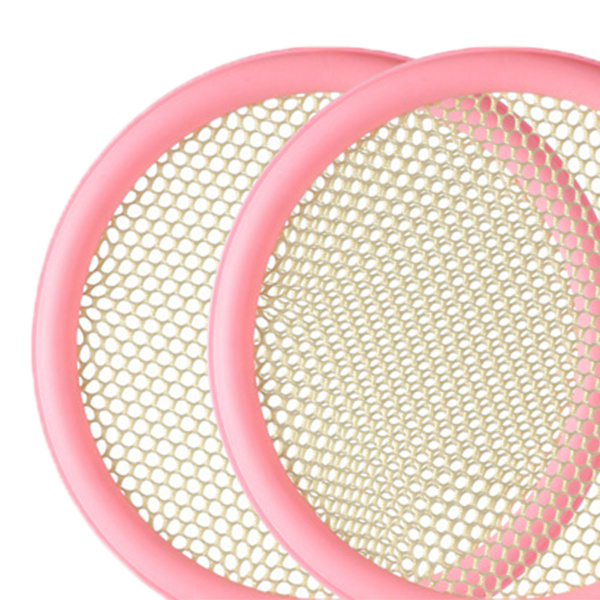 Badmintonsett for barn - forbedrer koordinasjon - tennisracketer for utendørs hagespill - rosa