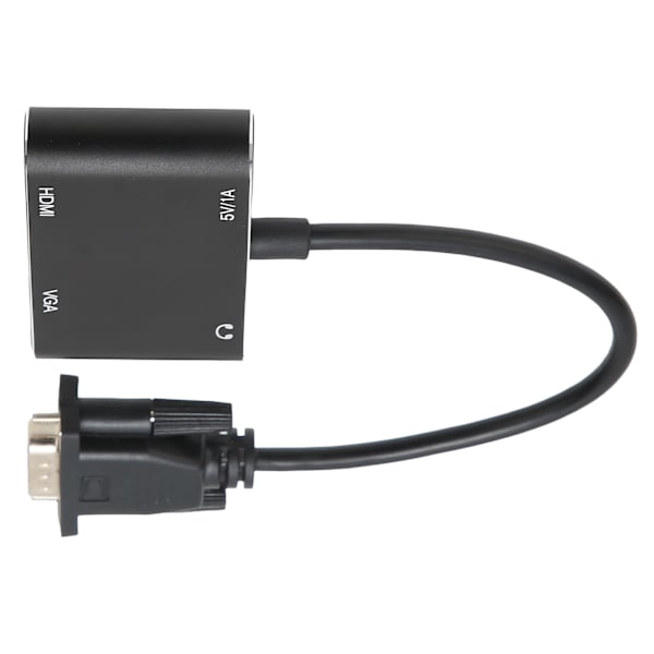 VGA han til High Definition Multimedia Interface hun VGA hun adapter med lydkabel