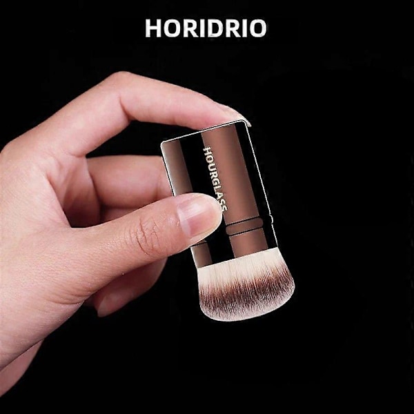 Hourglass Meikkisivellin Nro 22 Sisäänvedettävä Poskipunasivellin Pehmeä, Ihoystävällinen Kuitu Muotisuunnittelu Yksittäinen Kasvosivellin