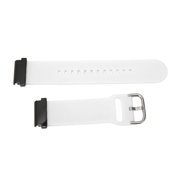 22 mm silikonklokkerem Smart Sportsklokkerem Erstatning for Garmin Fenix ​​7 6 5 White