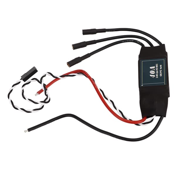 40A RC borstlös motor elektrisk hastighetsregulator ESC 2‑6S för olika flygkontroller
