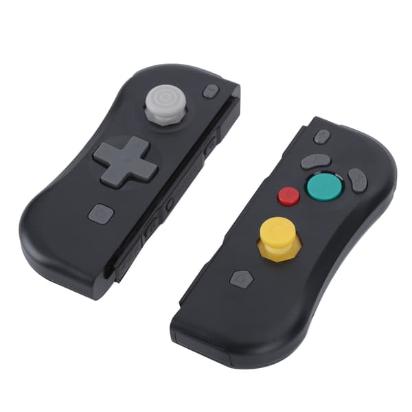 Langaton Gamepad Vasen Oikea Bluetooth-pelikahva NFC Awake -toiminnolla NS Switchille, Musta