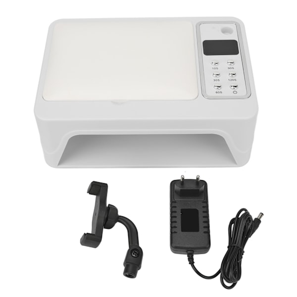 Nail Lamp Large Space LED Nail Light Machine with Phone Satnd for Art Salon EU Plug 100‑240V