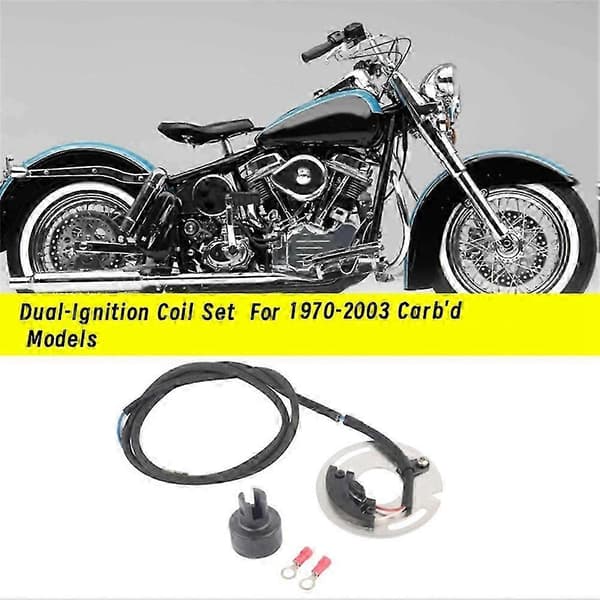 Dynatek Dyna S DS6-1 Dual Ignition Coil Kit for Harley 1970-2003 Carburetor Models DS61 133-3001 Electronic Ignition