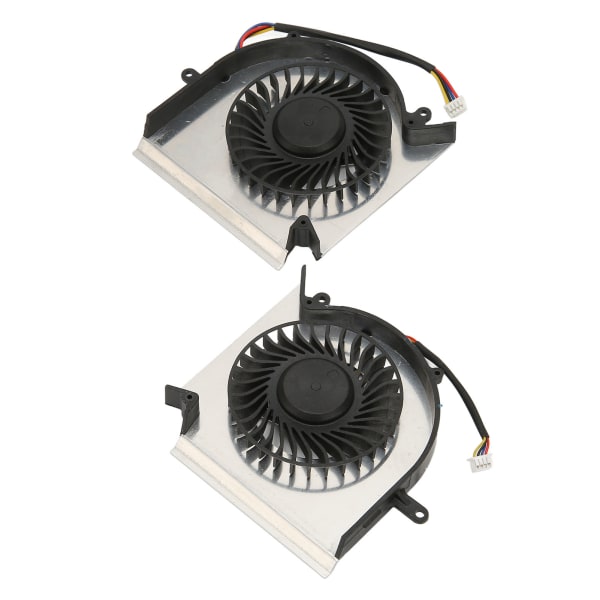 CPU GPU kjølevifte erstatning for MSI GE75 GP75 GL75 WE75 GE63 GP63 GL63 GV63 GE73 GL73VR 4 Pins DC 5V 0,55A GPU Fan CPU GPU Fan