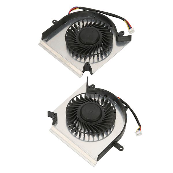 CPU GPU køleblæserudskiftning til MSI GE75 GP75 GL75 WE75 GE63 GP63 GL63 GV63 GE73 GL73VR 4-benet DC 5V 0,55A GPU-blæser CPU GPU-blæser