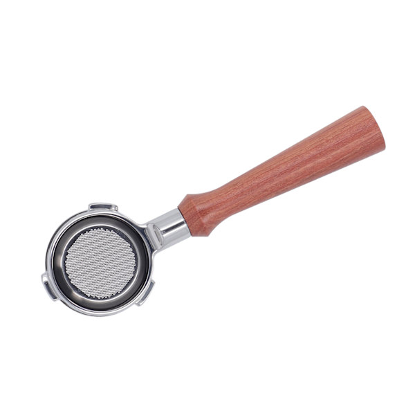 58mm Pohjaton Portafilter Massiivipuukahva Ruostumattomasta Teräksestä Valmistettu Suodatin Irrotettava 3 Korva Kahvi Portafilter Barsetto F Brasilialaiselle Ruusupuulle