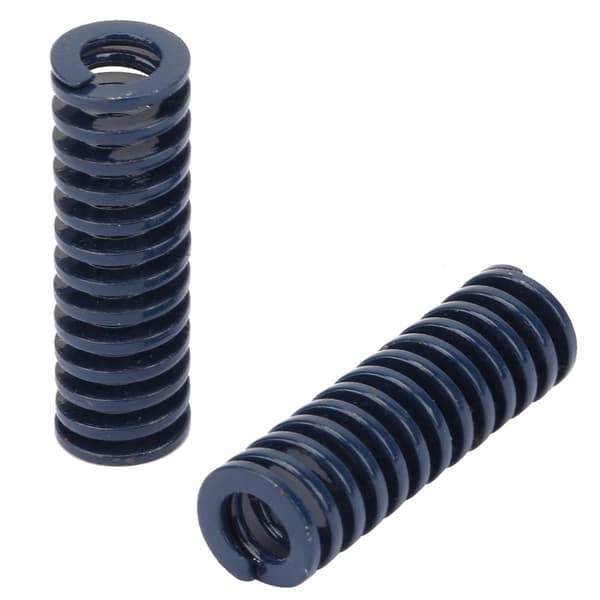 2 st OD 10mm ID 5mm Hög Noggrannhet Stål Blå Lätt Last Formpressfjäder (TL10*50mm)