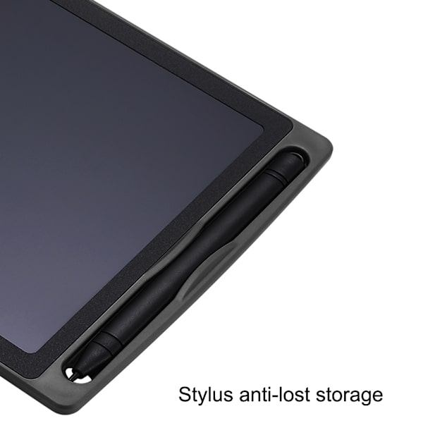 10-tommers LCD-skriveblokk Slettbar Gjenbrukbar Elektronisk Skrivetegning Doodle Board med Stylus for Barn Voksne Rød