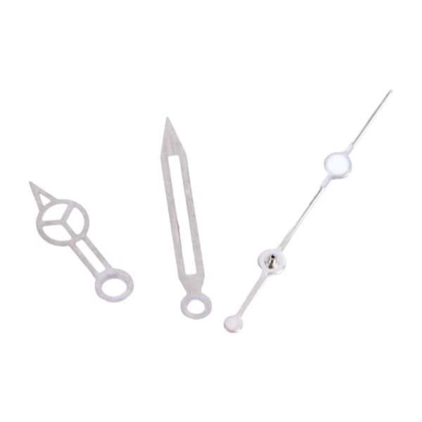 3 st Luminous Watch Hands för 3135 Rörelse Metall Timme Minut Sekund Watch Pointer för Watch Movement Reparation Modifikation Delar 116622 Röd