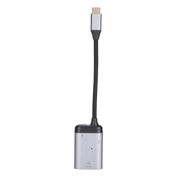 Typ-C till HD Multimedia Interface/PD/Data Hane Kort Kabel 3 i 1 Multifunktionsadapter