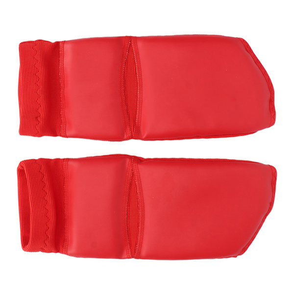 Boxningsfotskydd för vuxenträning Taekwondo-utrustning Halkfri, slagtålig fotledsskydd Röd XL (för storlek >41-42)