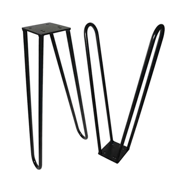 50 cm Metal Bordben Fødder til Møbler Jern Spiseborde Kaffeborde Ben Fod Skateboard Skrivebordsben wi-B7