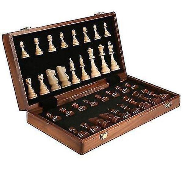Trä Schack Set - 39cm Fällbar