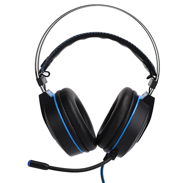 Kablet Gaming Hodetelefon LED Lysende Datamaskin Gaming Hodesett med 3,5 mm Jack for PS4