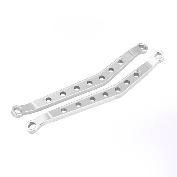 Aluminiumslegering Fremre / Bakre Øvre Chassisforbindelse for AXIAL Wraith AX90056 RC Bil (Sølv)