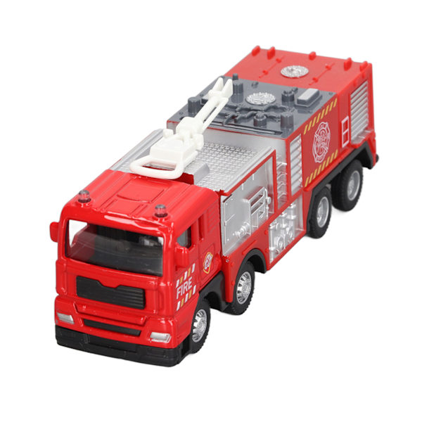 1:55 Scale Fire Trucks Children Simulated Alloy Fire Engine Vehicle Toy Decoration Birthday Gift Fire Water Monitor Truck