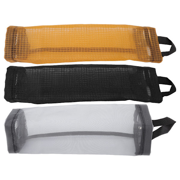 Påshållare med stor kapacitet, hållbar polyester, transparent, utrymmesbesparande, för hem och kök, gul