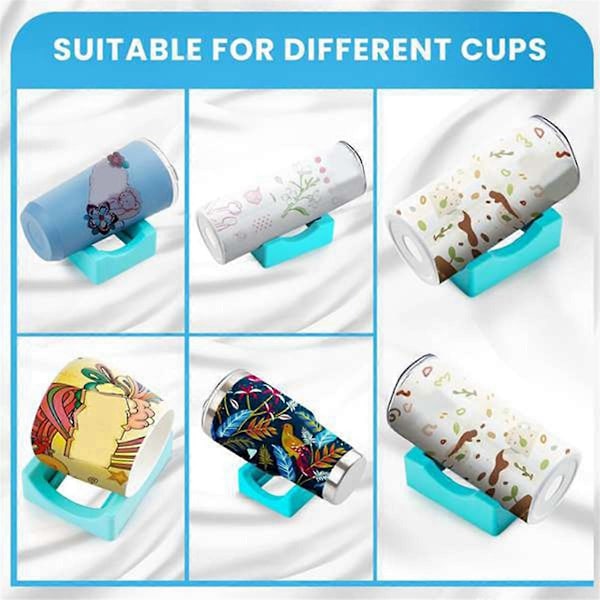 Mugghållare för Tumblers, Silikon Tumblerhållare för Vinyldekaler