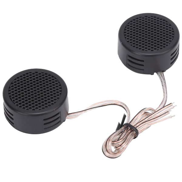 2 stk bilkuppel-diskant høyttaler 12V 500W høy effekt stereo klar lyd høyttaler universell