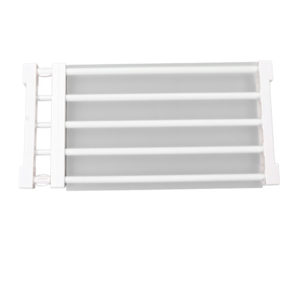 Utvidbar skaphylle for skap, spikerfri skillevegg for skap, oppbevaringshylle for garderobe, 50-80 cm / 19,7-31,5 tommer lang