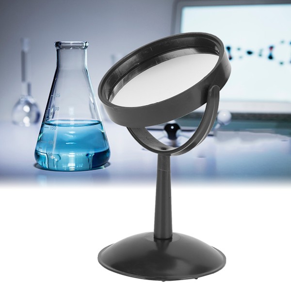 Högtransparent konvex konkav spegel Trippelprisma optiskt experimentellt verktyg (konkav spegel)