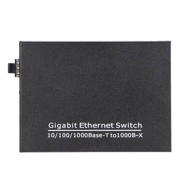 2 Ports Gigabit Ethernet-svitsj TBC‑MC3712E‑SFP Plug Play Stabil Robust Datamaskinnettverkssvitsjer 100‑240VEU-plugg