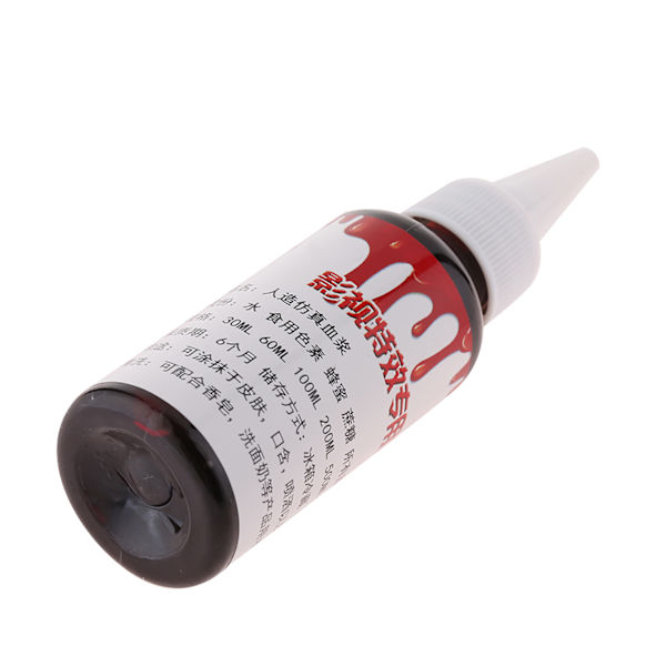 30ml Professionellt falskt blod Special Halloween sårärr Zombie Fancy Make Up Fake Blood