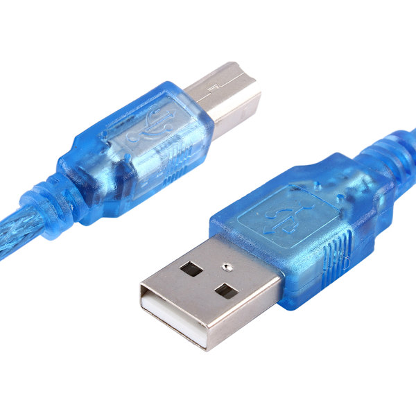 USB 2.0 A hane till B hane M/M datatransfer skrivare kabel sladd adapter