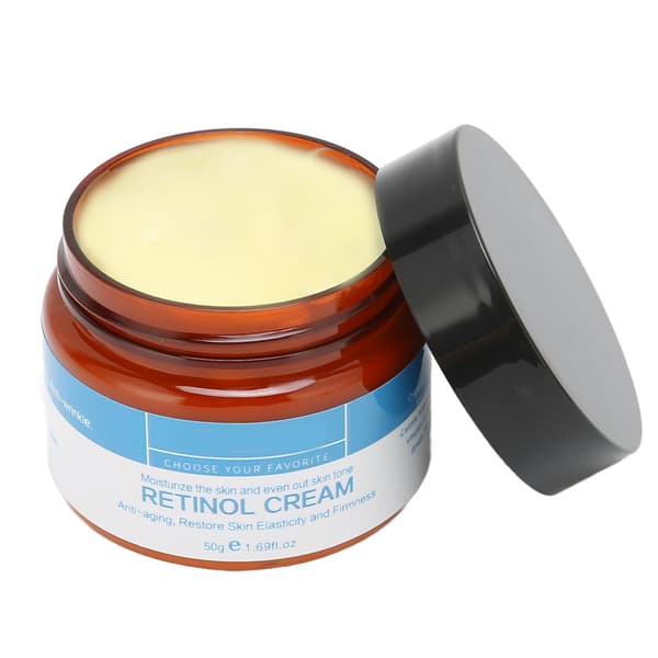 Retinol Ansiktskräm Ljusar upp Hudtonen Minskar Fina Linjer Återfuktande Daglig Ansiktskräm 50g
