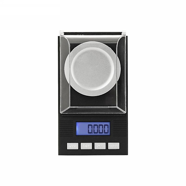 Pocket Digital Scale, Ultra Mini 100g x 0.001g, LCD Display, 6 Units, Grams and Ounces, Tare Function