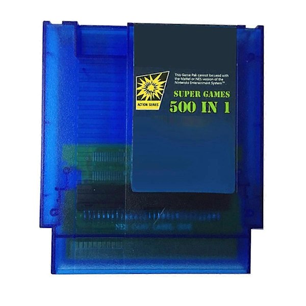 500-i-1 Spill for Spillkonsoll for 1 2 3 6 7 8,F