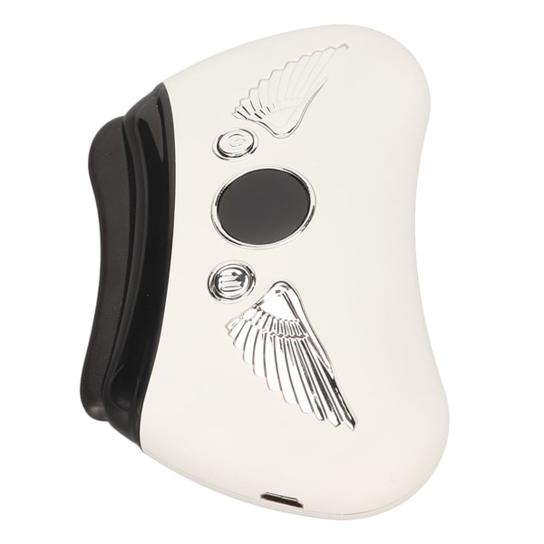 Sähköinen Meridian Kaavinlevy 16 Vibration Gears Hot Compress Skin Gua Sha Massager valkoinen