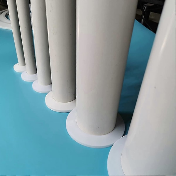 12 stk. Radiatorrørkraver, Plast Radiatorrørdæksler Rørkraver Væg